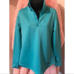 under armour quarter zip fleece pullover
